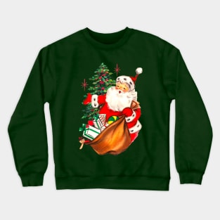 Mid-Century Modern Santa Crewneck Sweatshirt